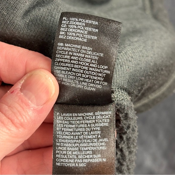 The North Face Men’s Fleece Gray Utility Jacket Sz Large - Picture 12 of 16